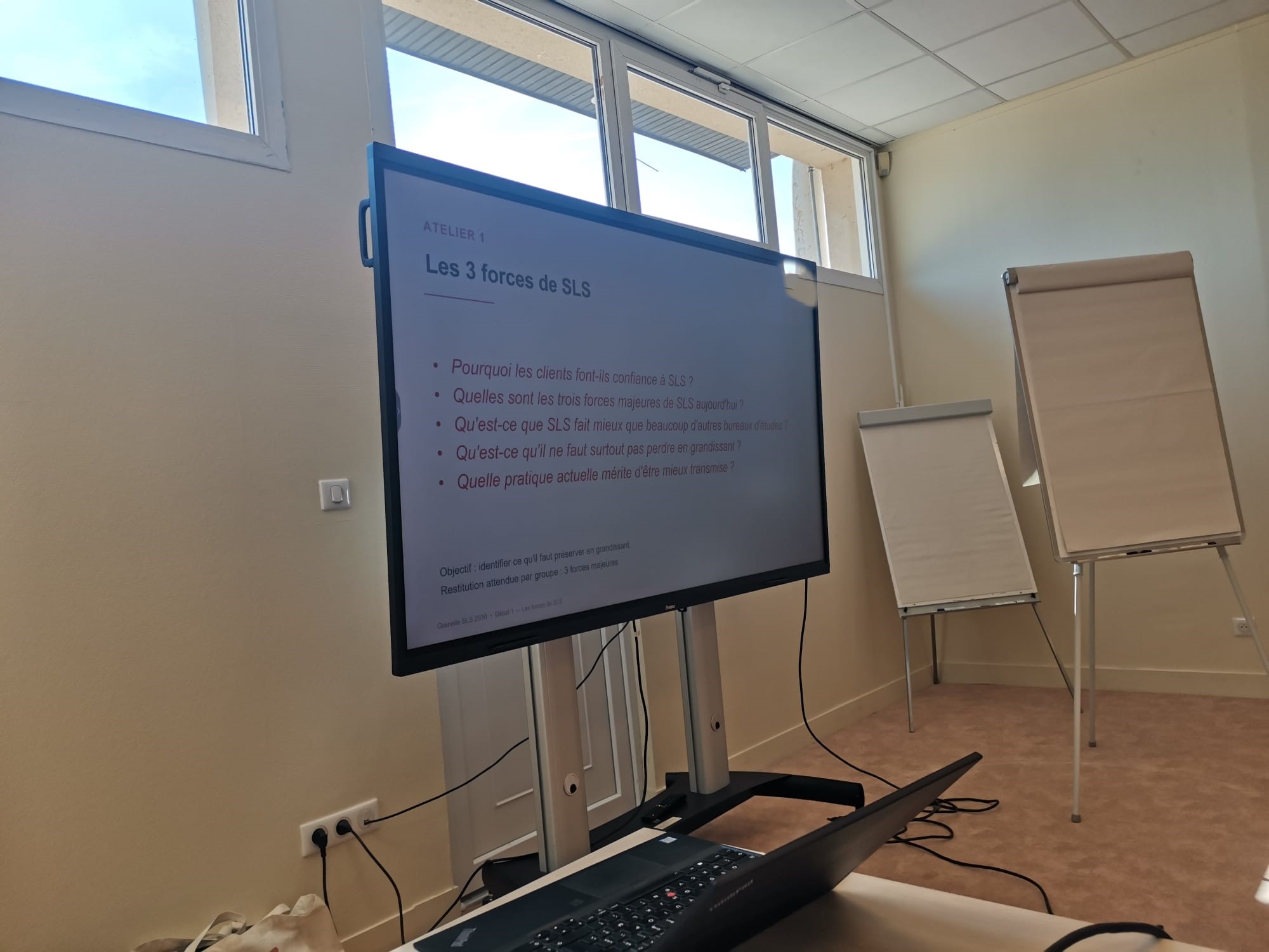 Support d'animation d'un atelier stratégique en entreprise
